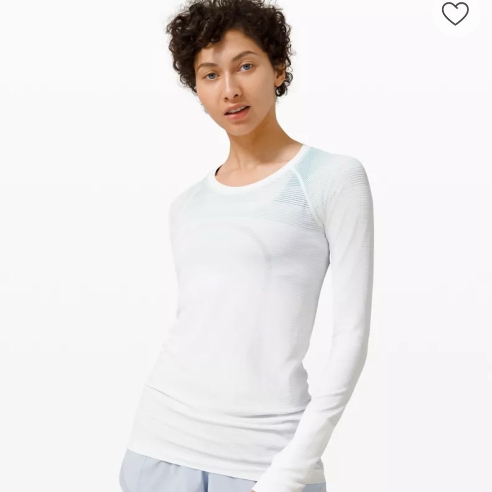 Lululemon Swiftly Tech 2.0. White. Size 6. EUC